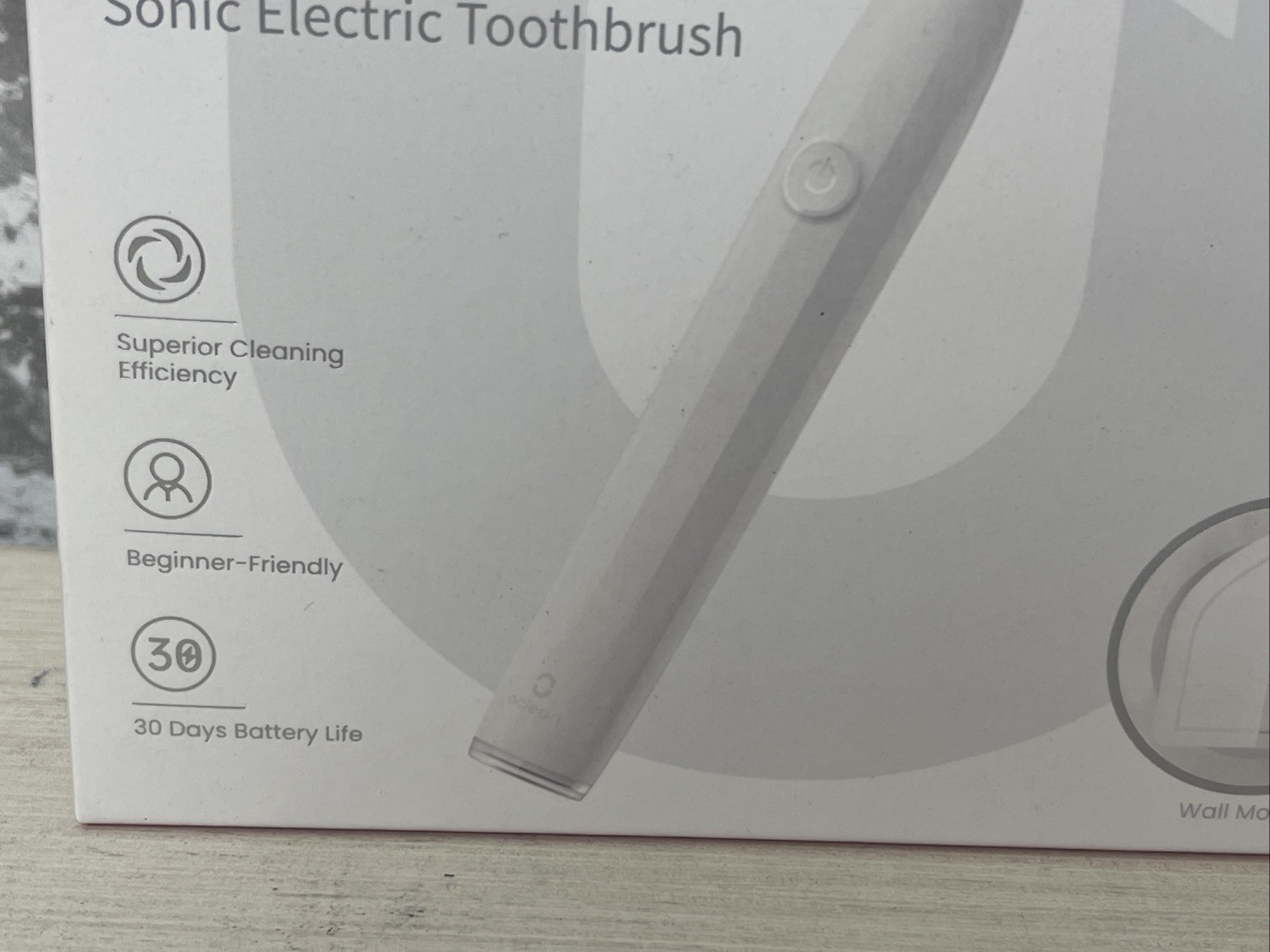 Oclean Endurance Sonic Electric Toothbrush with 30 Days Battery Life, New