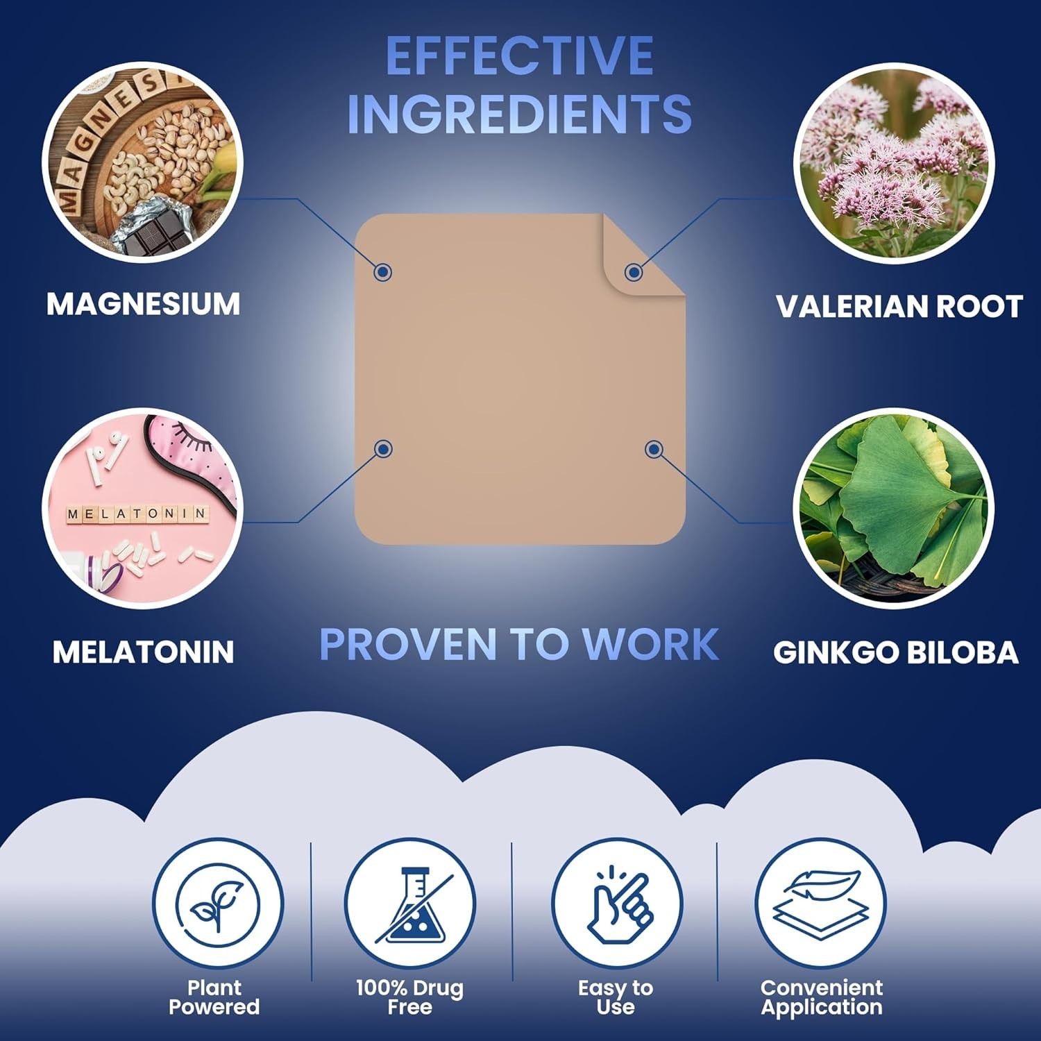 Sleep Patches for Adults Extra Strength | Easy-to-Apply Sleep Patch with Mela…