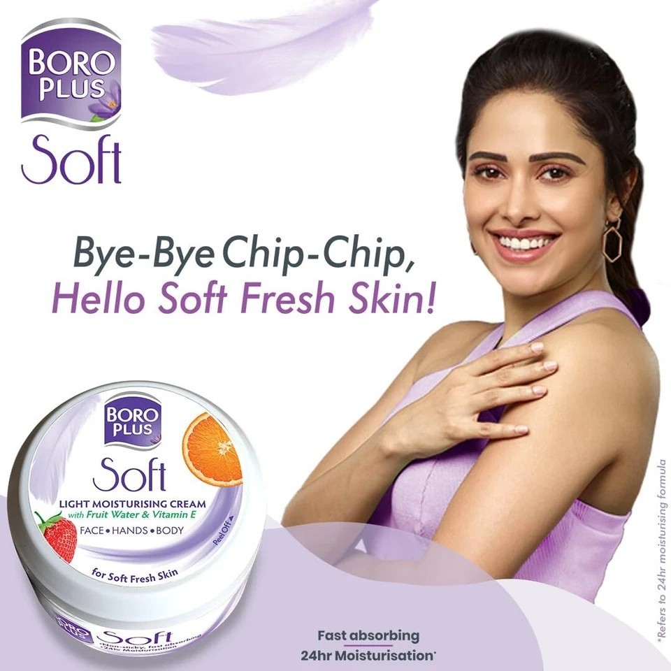 BOROPLUS Soft Ayurvedic Antiseptic Cream Non-Sticky, Non-Oily- 100ML