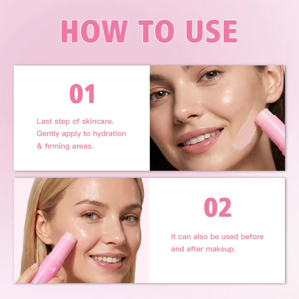 PDRN Pink Collagen Volume Multi Balm 10g Hydrating Firming Wrinkle Care Stick