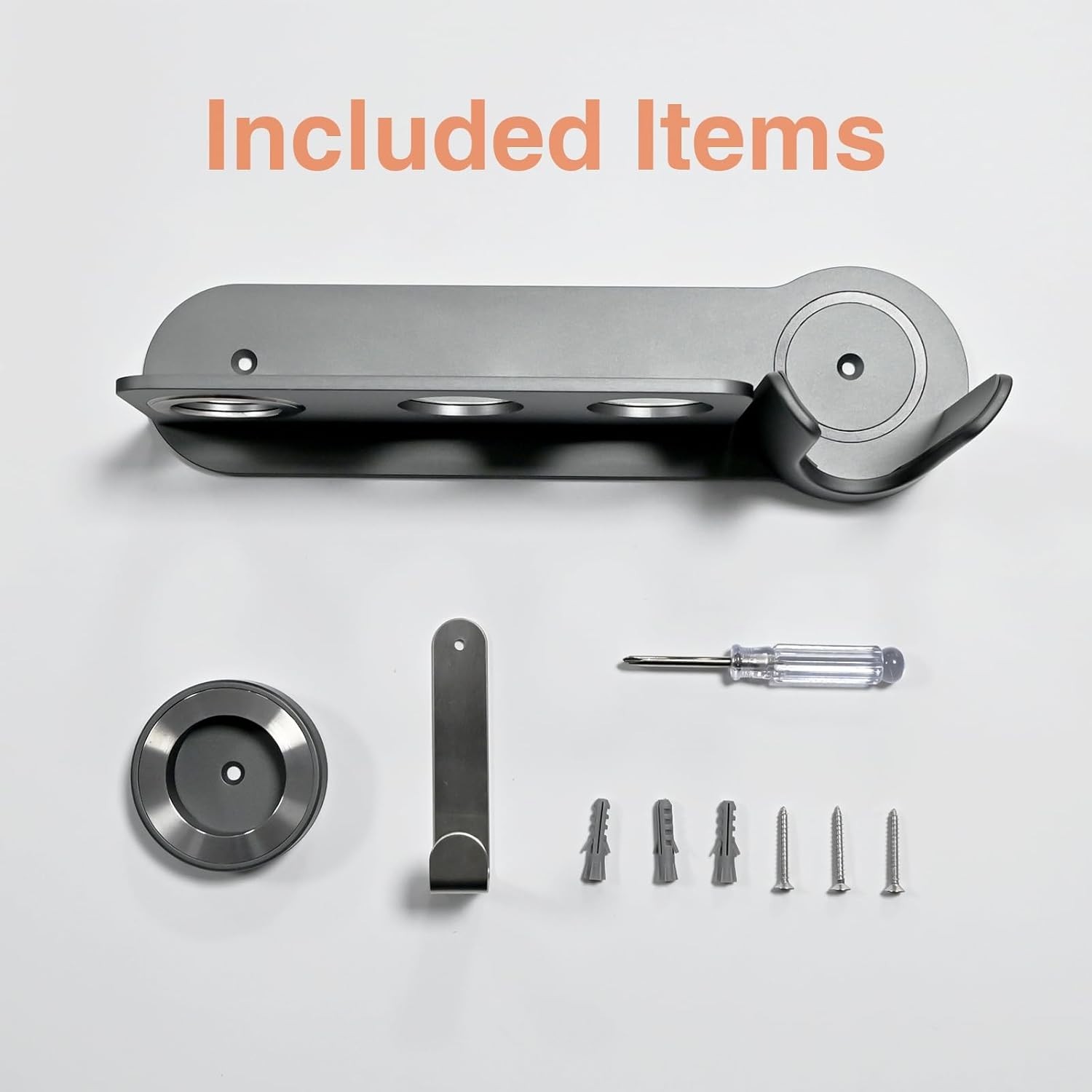 Hair Dryer Holder, Wall-Mounted Blow Dryer Holder, for Dyson Supersonic Nural