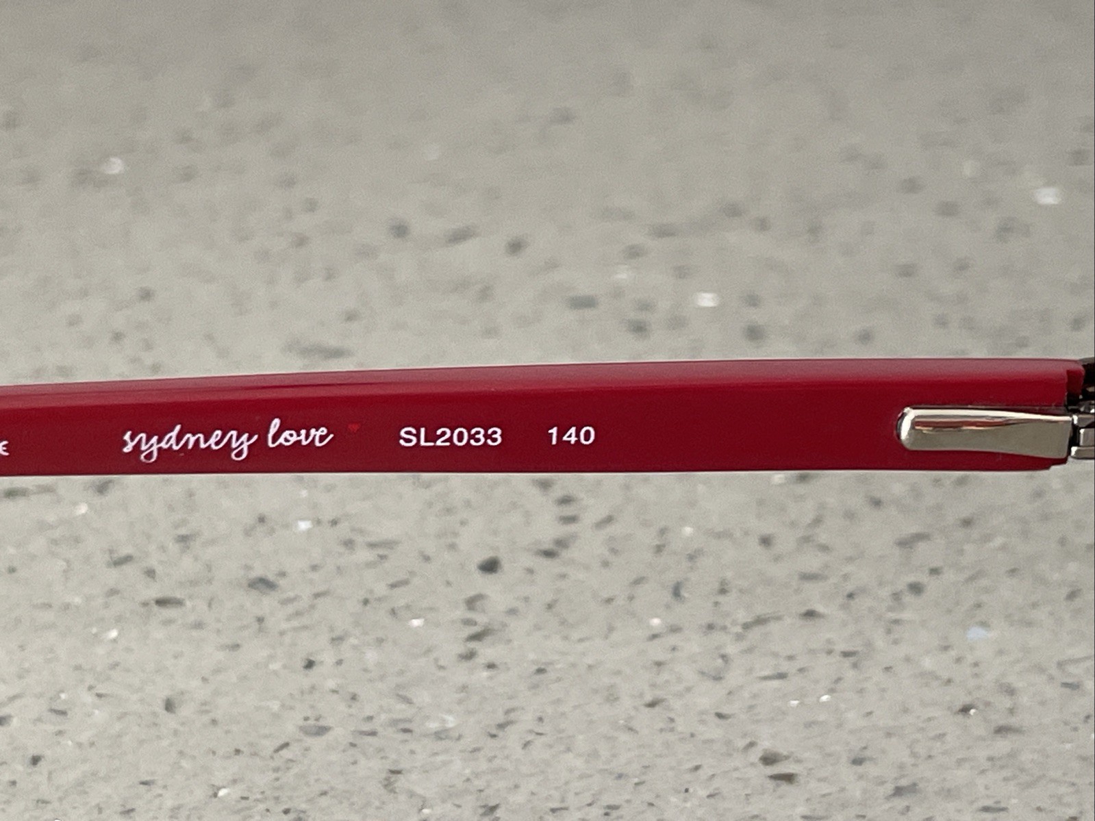 SYDNEY LOVE SL 2033 BROWN RED 53-16-140 FLEX HINGE EYEGLASSES Frames ONLY
