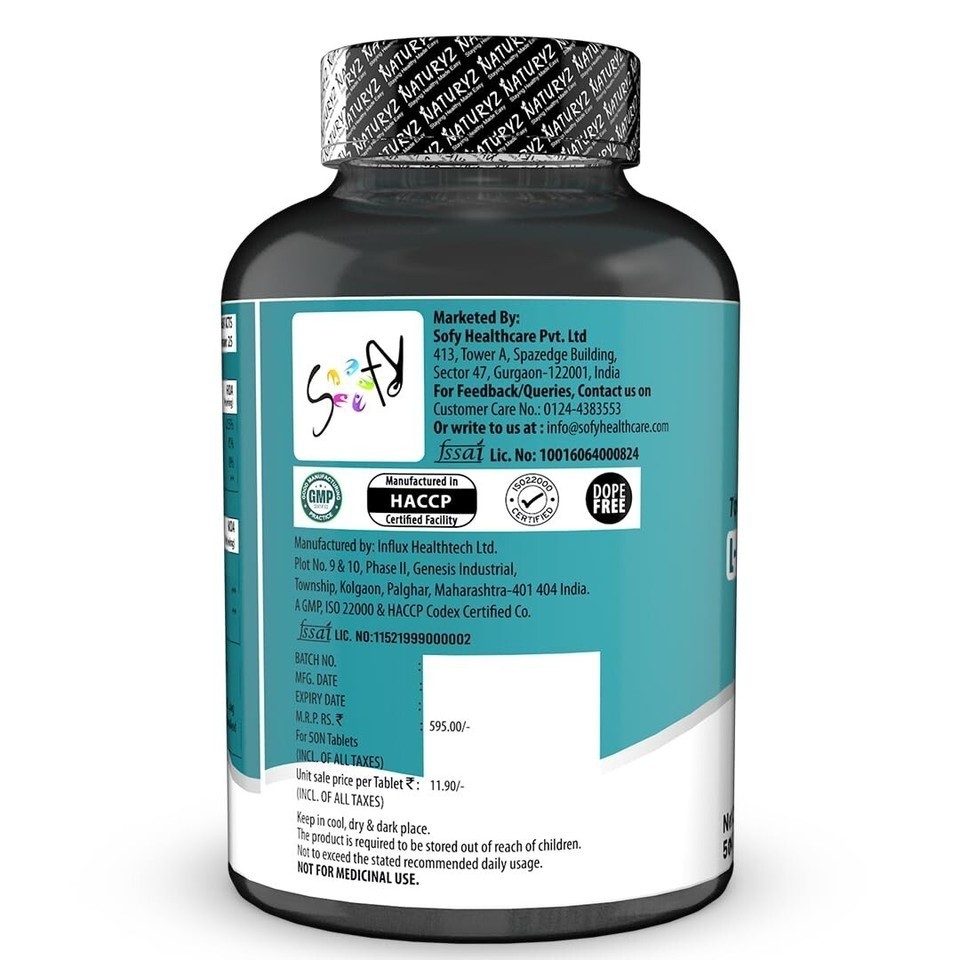 Naturyz Triple Strength L-Carnitine L-Tartrate 2000 Mg Converts Fat Into Energy