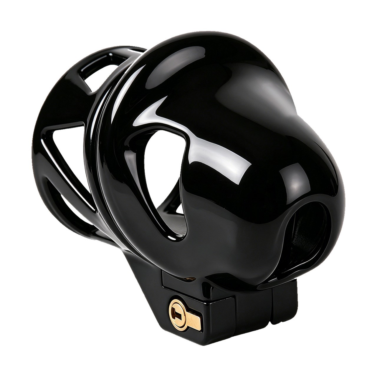 Male Chastity Cage device Head Breathable Chastity Lock ABS Stainless Steel USA
