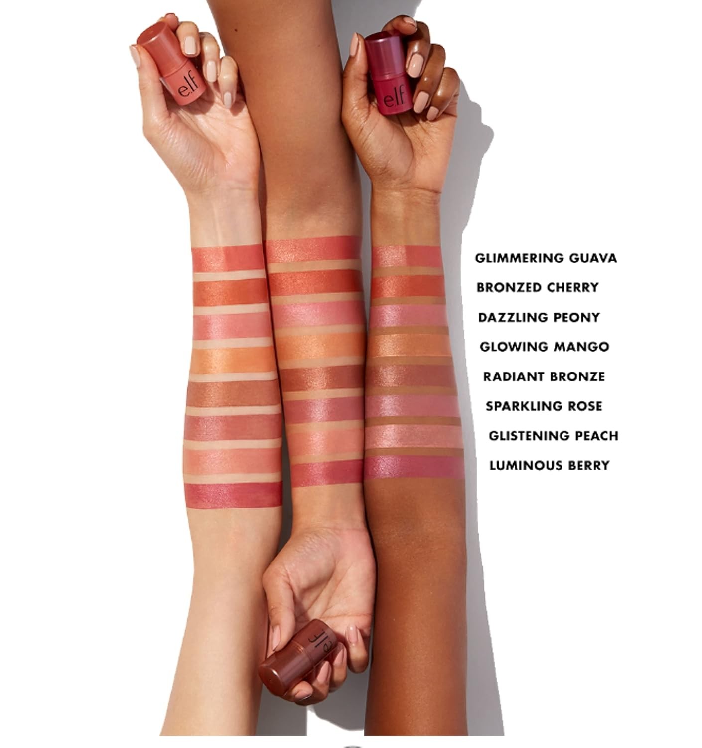 e.l.f. Monochromatic Multi Stick, Travel-Sized Luxuriously Creamy & Blendable…