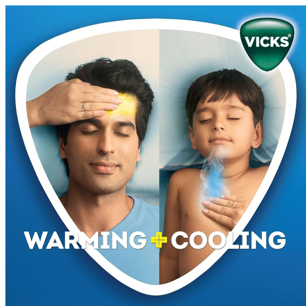Vicks VapoRub Xtra Strong 1.76oz / 50ml Menthol Blend Fast Relief Pack of 12