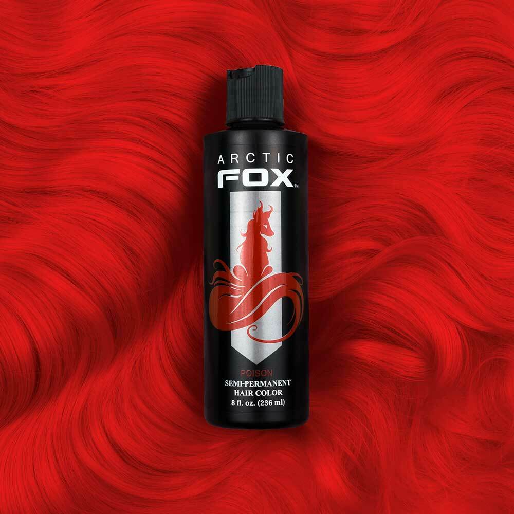 ARCTIC FOX Semi-Permanent Hair Color Dye, 100% Vegan & Cruelty-Free (4, 8 fl oz)