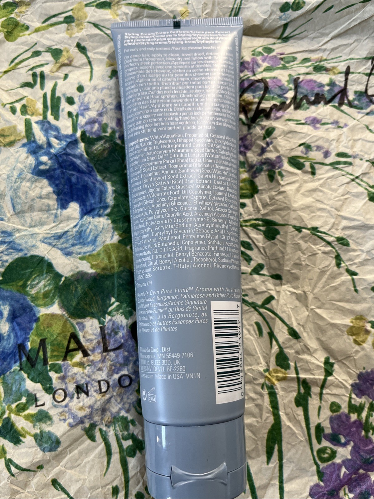 Aveda Smooth Infusion Perfectly Sleek Heat Styling Cream 5fl oz / 150 ml New