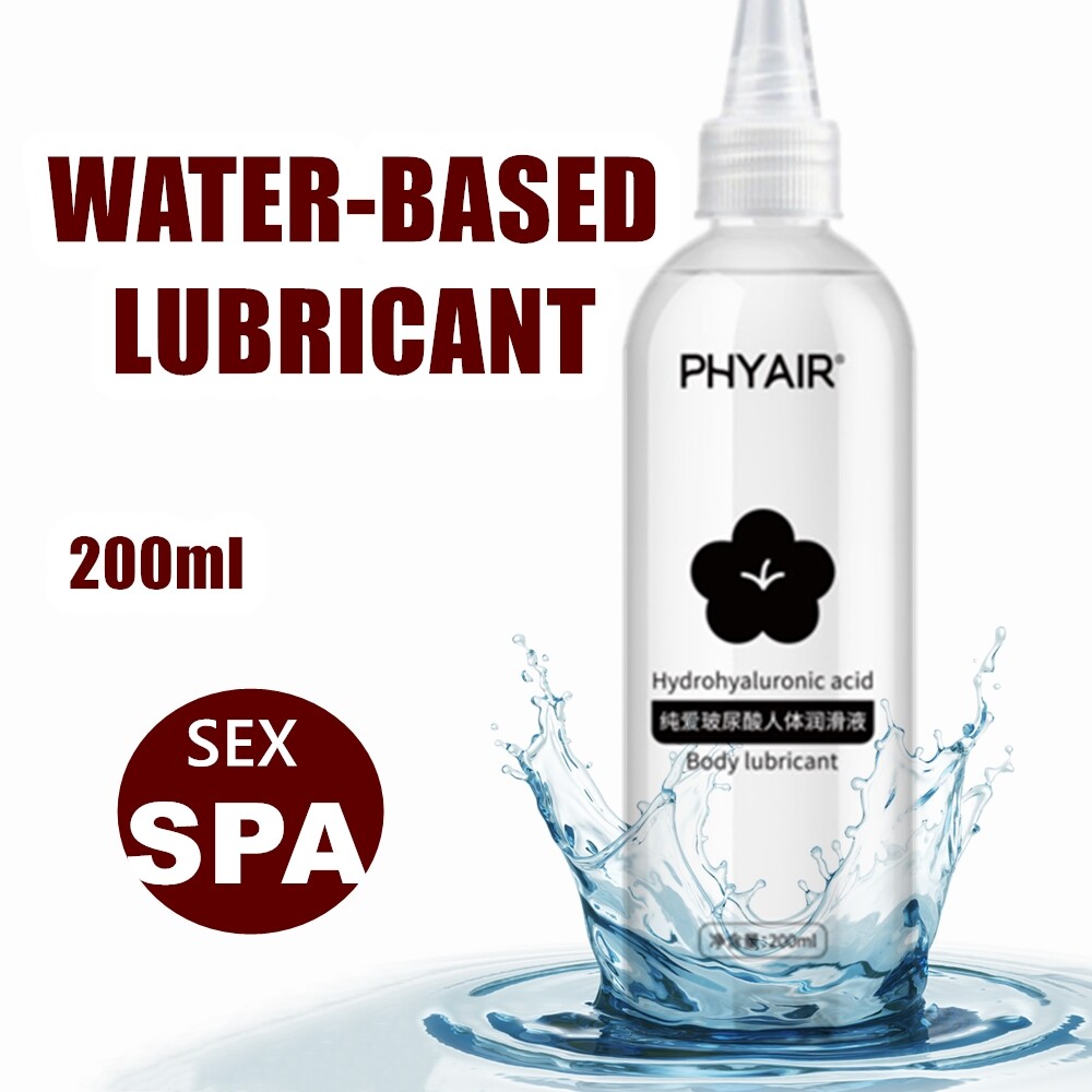 Lube Personal Sex Lubricant Water-Based Long Lasting Easy Clean Women Men Adult