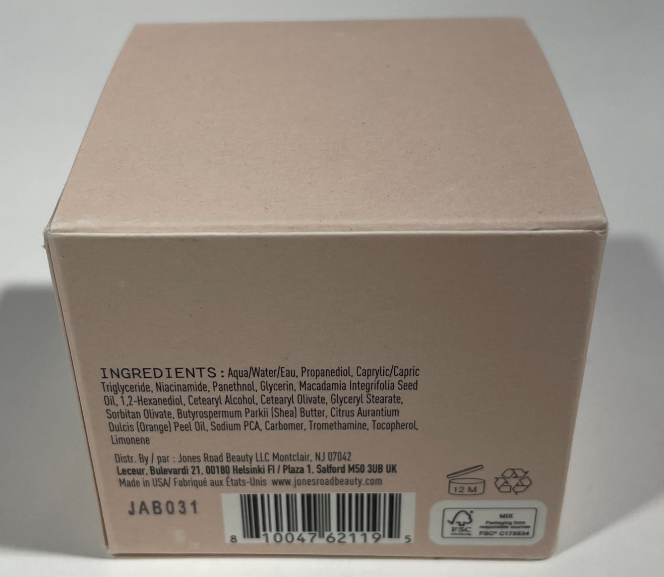NEW Jones Road Light Moisture Cream | 45ml / 1.52 fl oz | Bobbi Brown | NIB