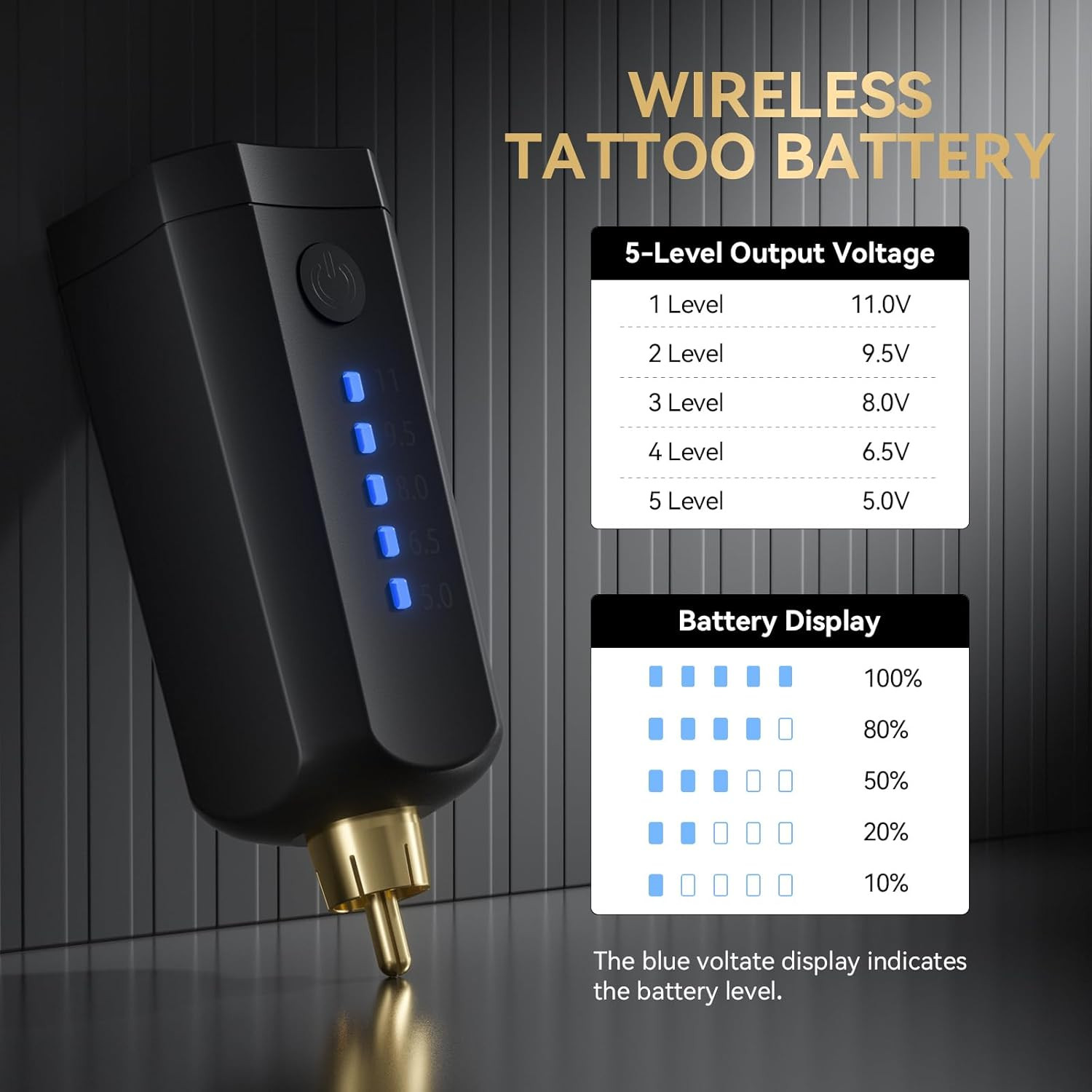 Professional Cordless Tattoo Gun Kit with Rechargeable Battery and Inks
