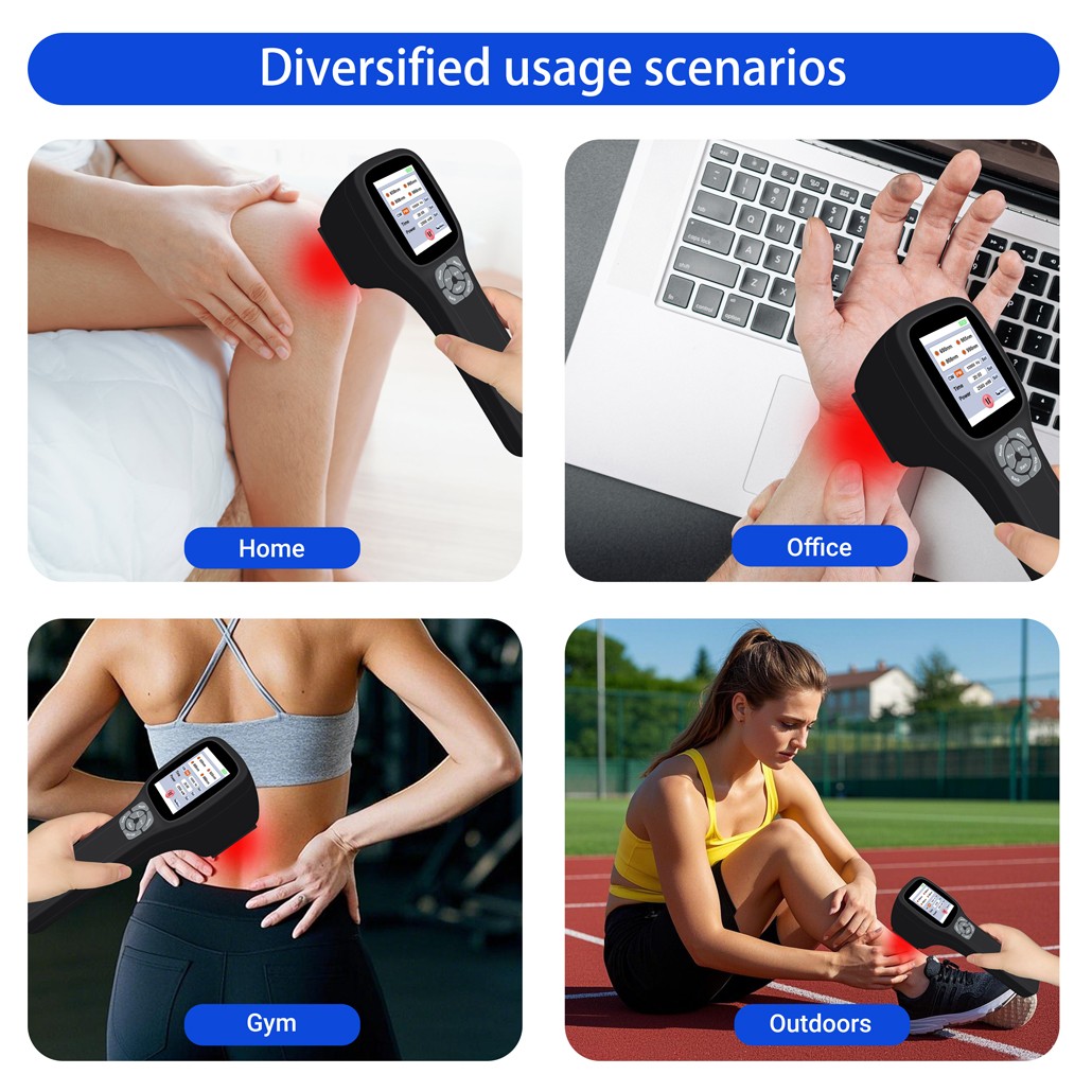 LLLT Laser Therapy for Human Pets Red Light Physiotherapy for Joints Pain 2500mW