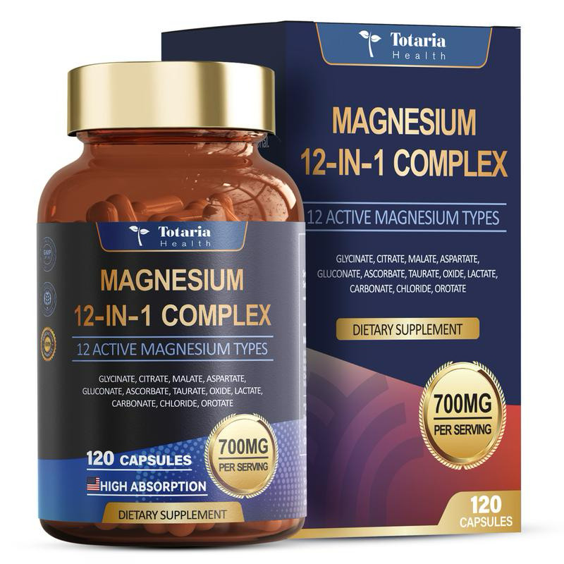 700mg Multi Magnesium Blend | Muscle, Heart & Relaxation Support