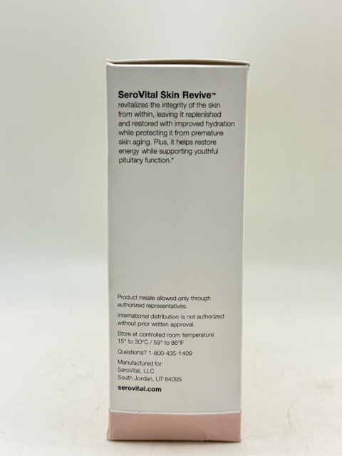 SeroVital Skin Revive 240 Capsules Anti-Aging Dietary Supplement 40 Day Supply