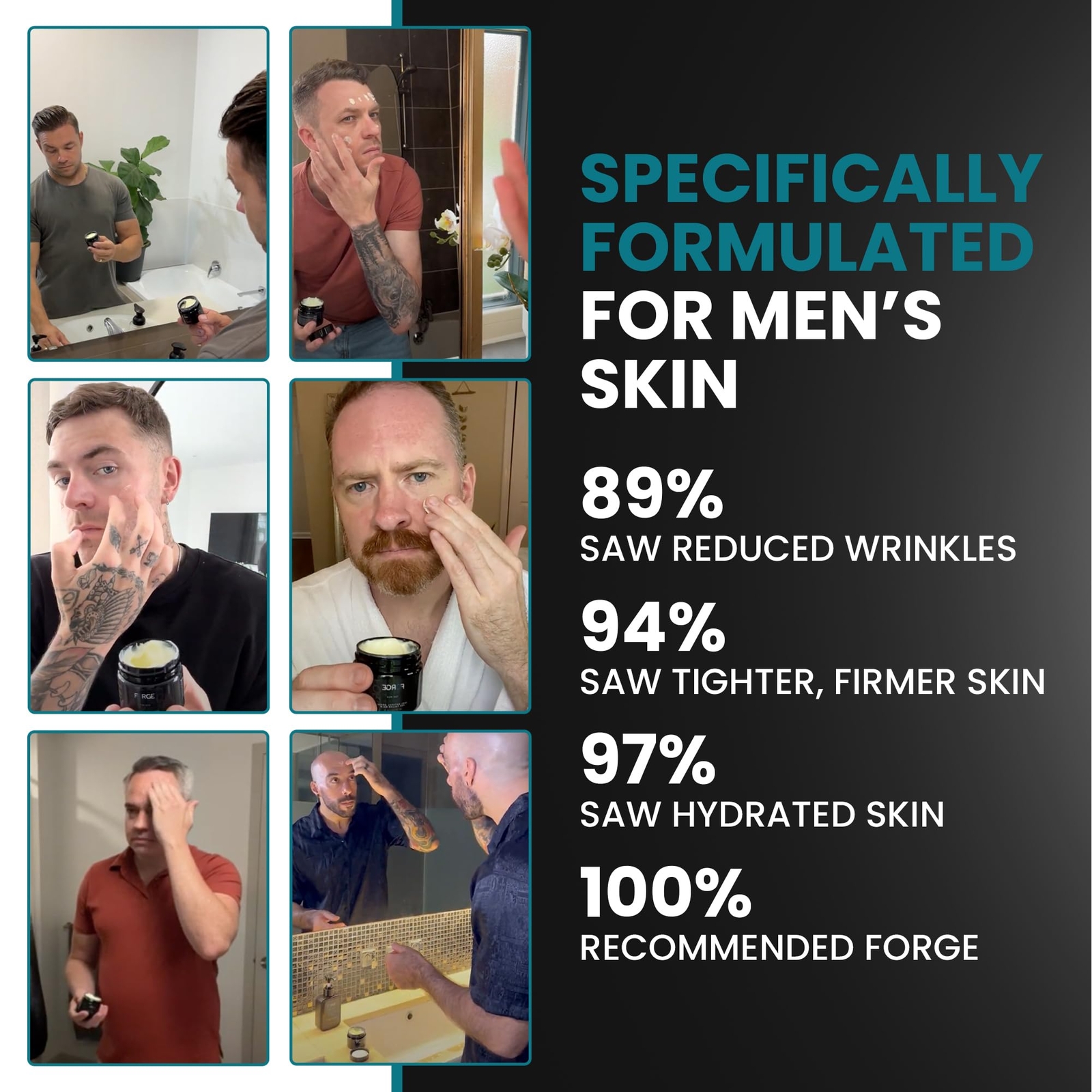 Forge Skin Men’s Wrinkle Defense Beef Tallow Balm for Skin | Beef Tallow for …