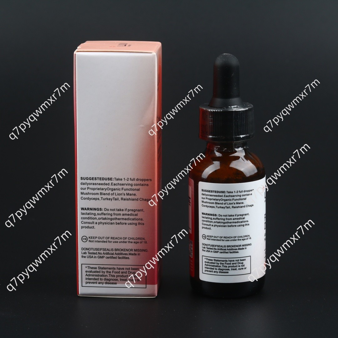 (1-3Pack) LUV Health Flow Drops – Health LUV Flow Adaptogen Mushroom Blend Drops