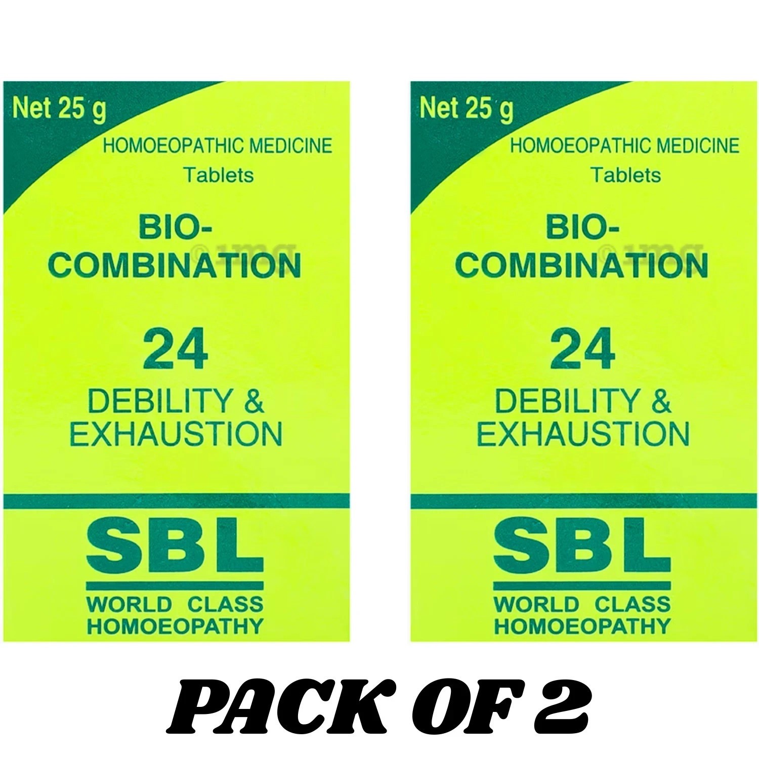 SBL Bio Combination 24 (48 Tab) free shipping PACK OF 2 COMBO