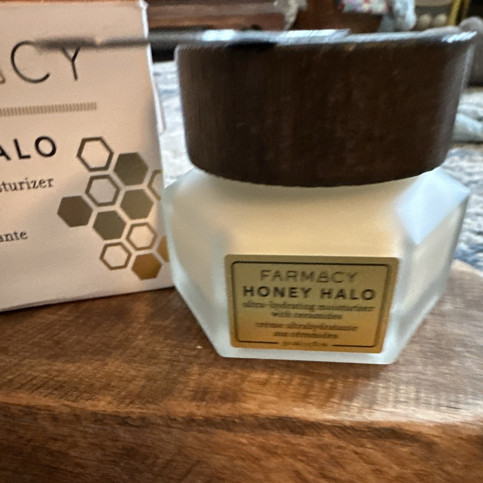 Farmacy Honey Halo Hydrating Face Moisturizer Cream w/ Ceramides 1.7 fl oz