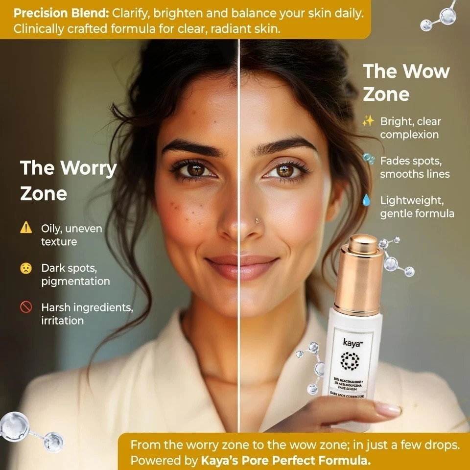 Kaya 10% Niacinamide + 1% Azeloglycina Serum 30ml