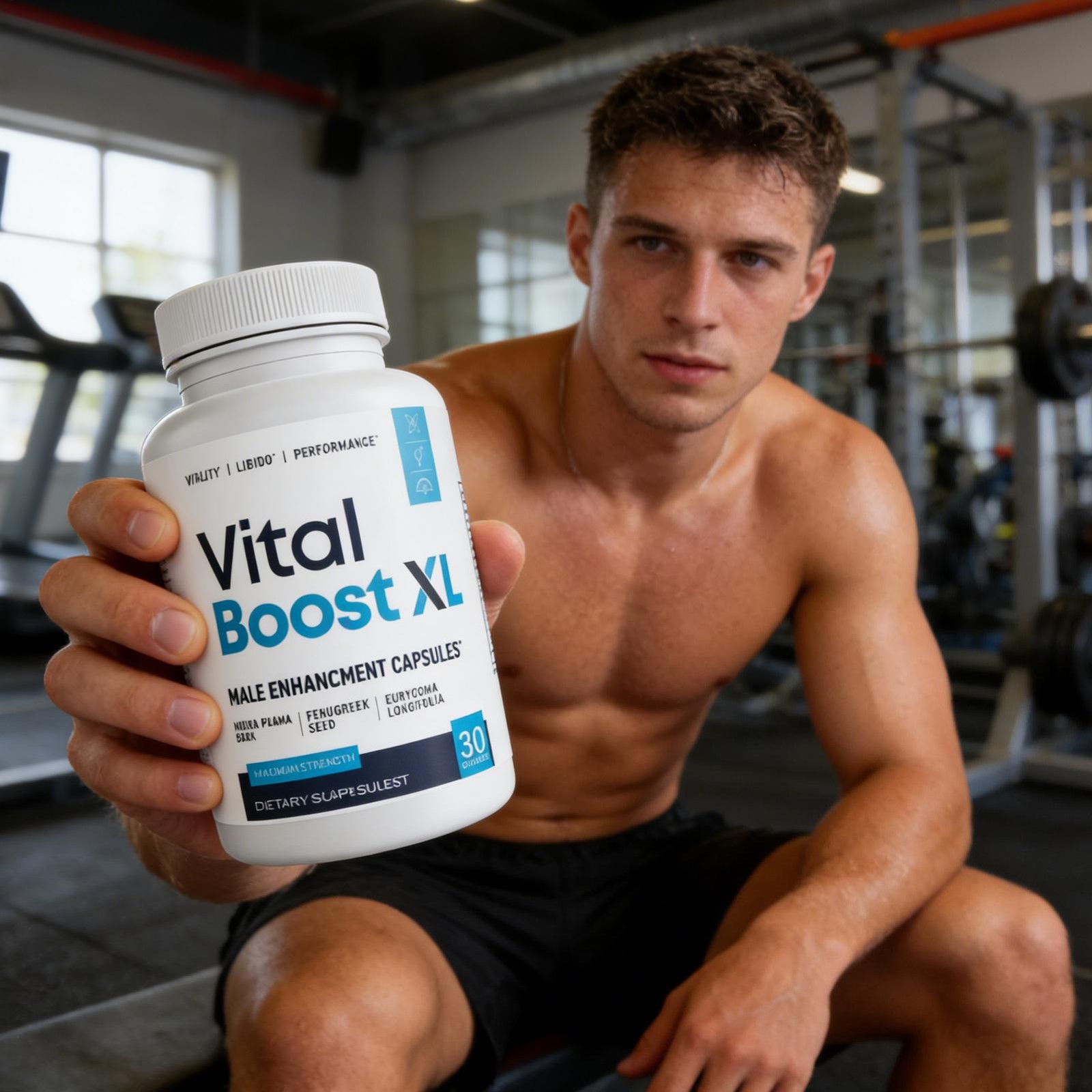 Vital Boost XL Mens Health Support Dietary Supplement 30 Capsules