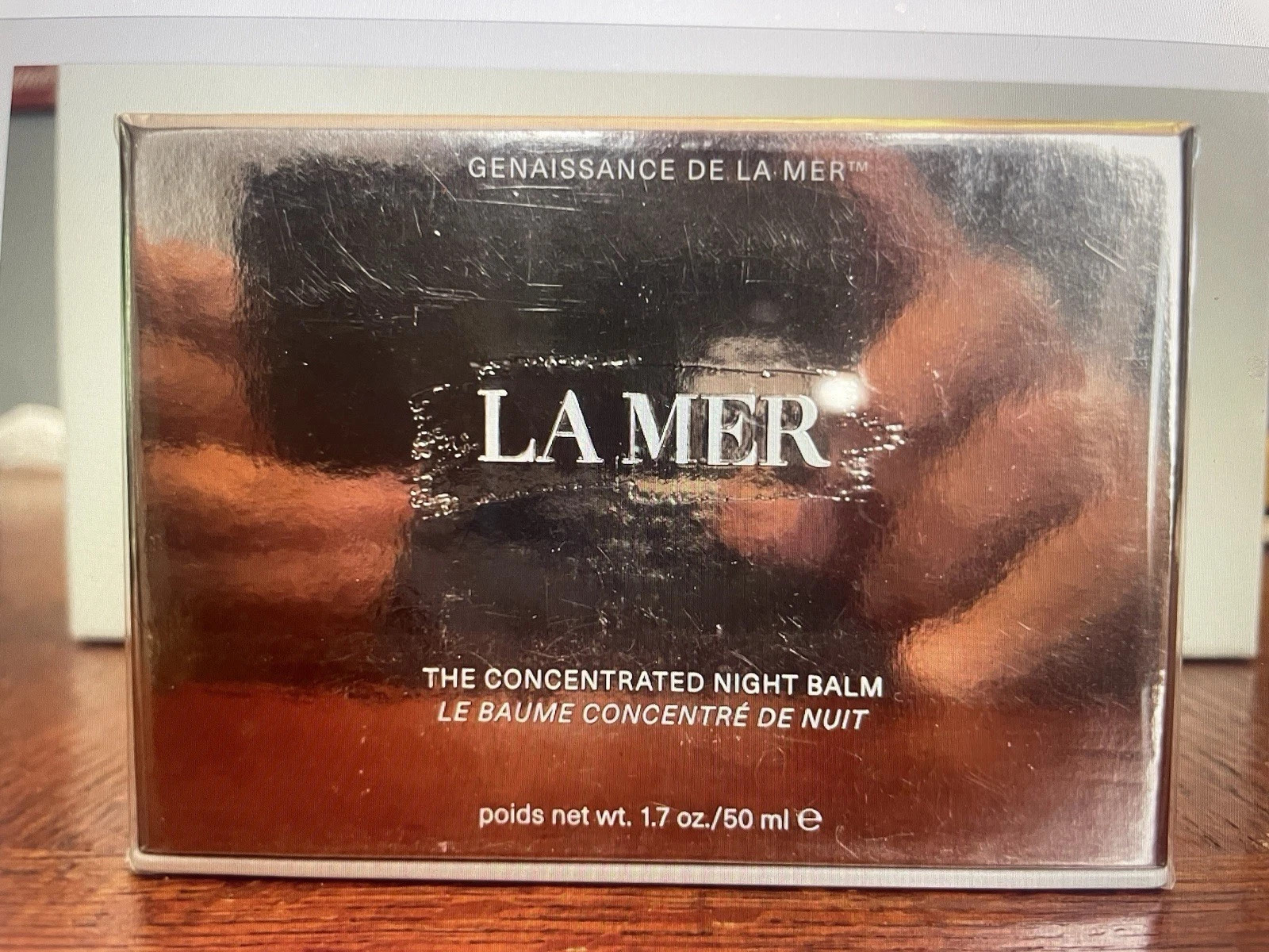 $$La Mer Genaissance De La Mer The Concentrated Night Balm Poids Net Wt. 1.7 oz$