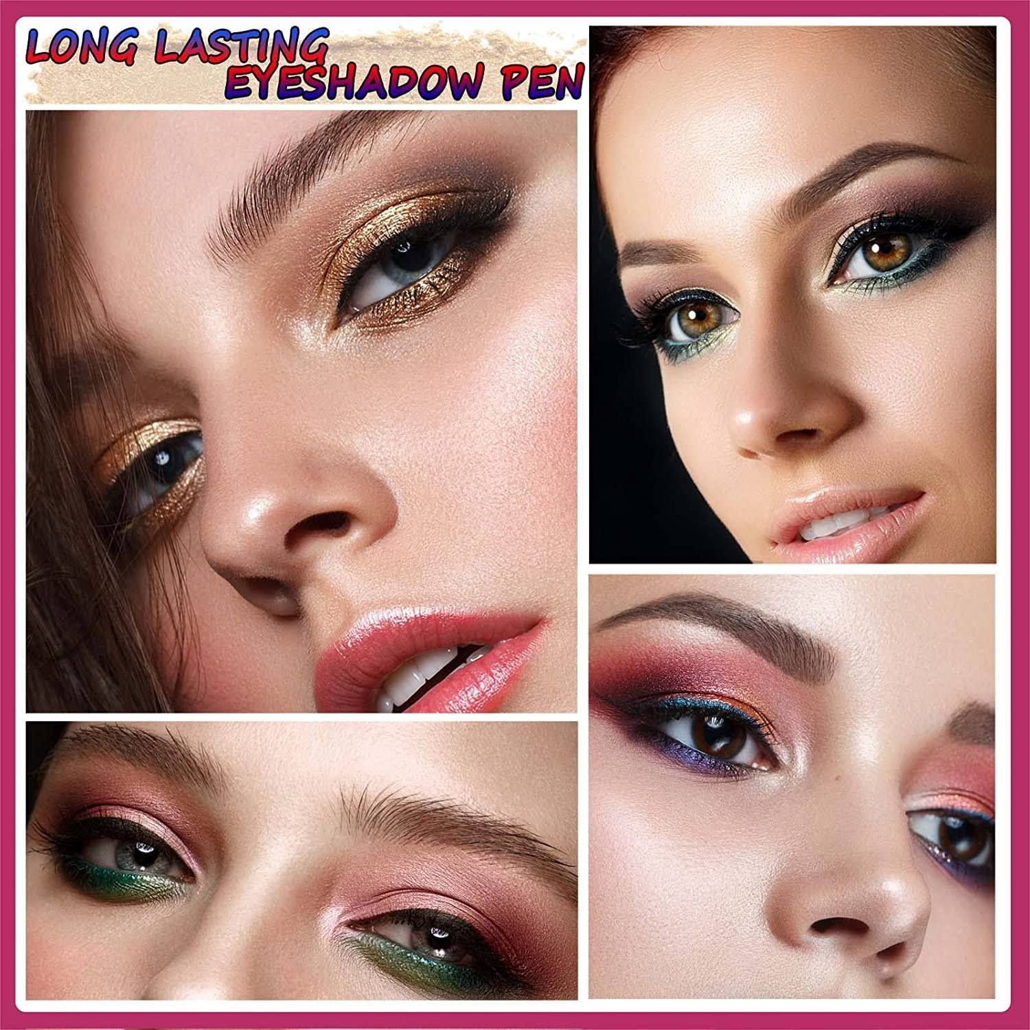 High Pigment Waterproof Eyeshadow Crayon – Effortless Glam with Luminous Finish
