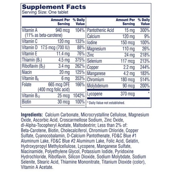 ✳️🔥 One A Day Men’s 50+ Multivitamin 300 Tablets Adult Men Fifty Plus ✳️🔥