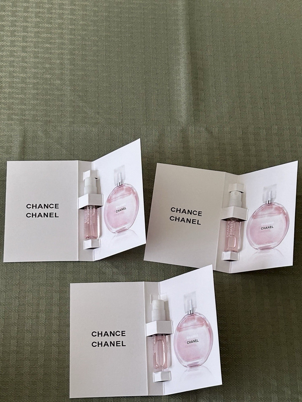 CHANEL Tendré Perfume Samples-3Pcs