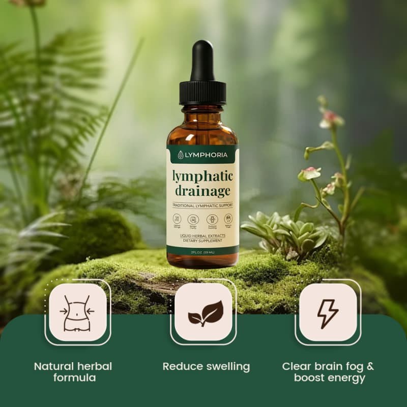 Lymphoria – Lymphatic Drainage Bloat Relief – Detox, & Immune Support 59ml