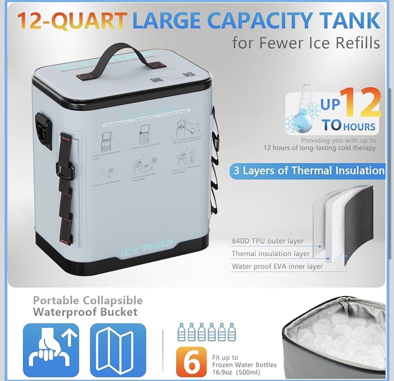Programmable Cold Therapy Ice Machine for Surgery