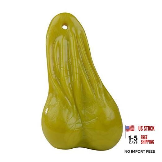 57315 8 Inches Rubber Big Ballz Yellow
