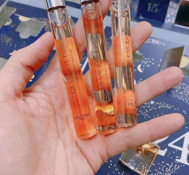 3 Lancome La Vie Est Belle .34 oz/ 10 ml L’Eau de Parfum Spray NWOB BOXLESS