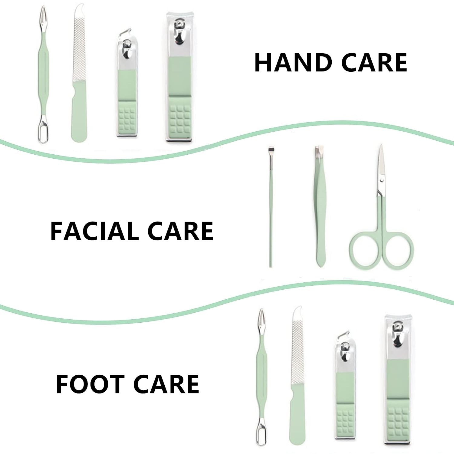 Manicure Set Nail Clipper Set Women Men Nail Clippers Kit Nail Care Kit