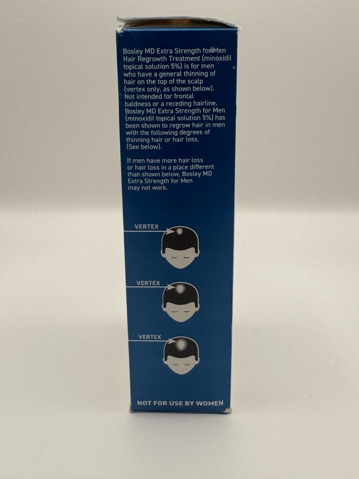 Bosley Hair Regrowth Treatment Minoxidil Solution 5% for Men – Two Months Supply
