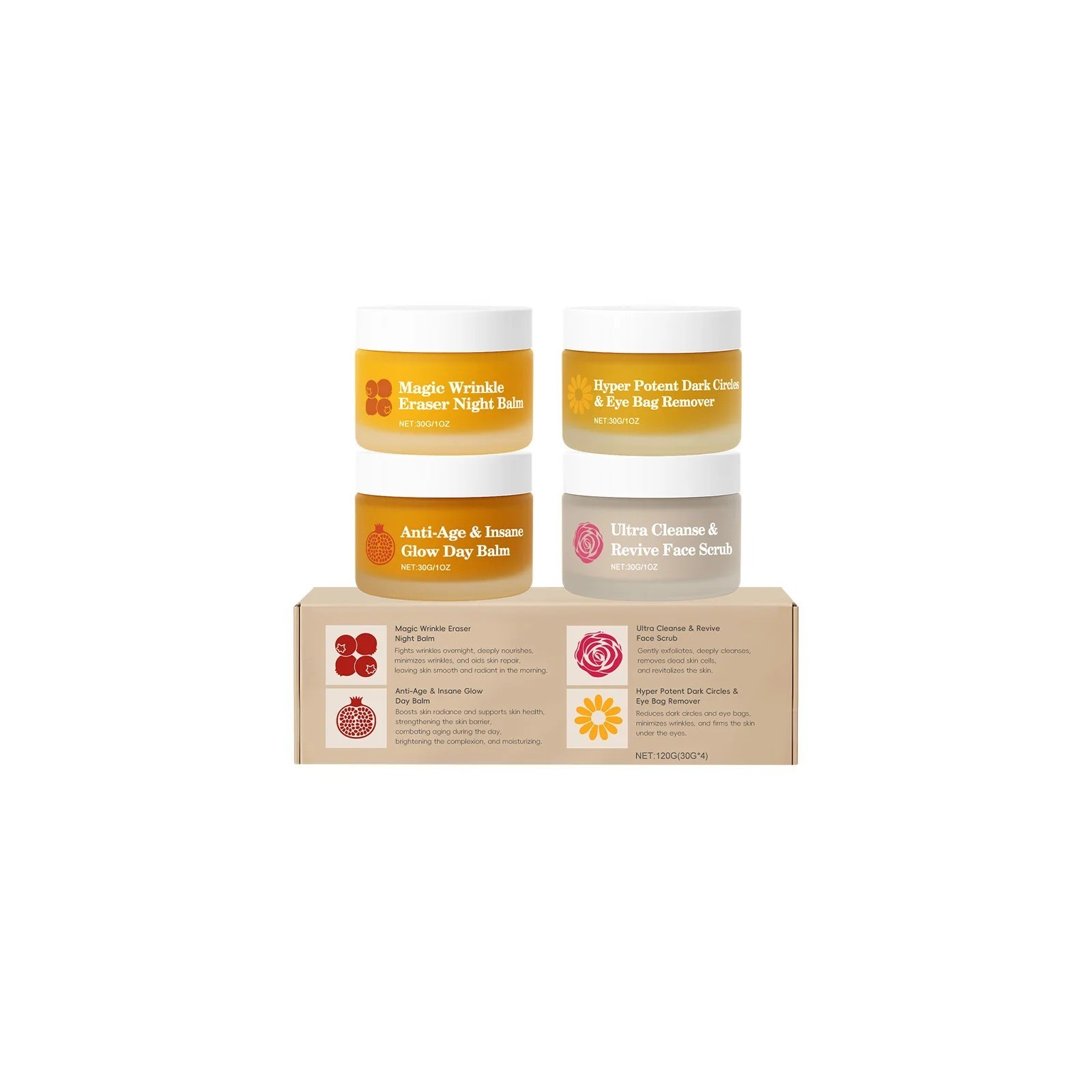 The Complete System Mature Skin Face Balm for Mature Women’s Skin Froya Organics