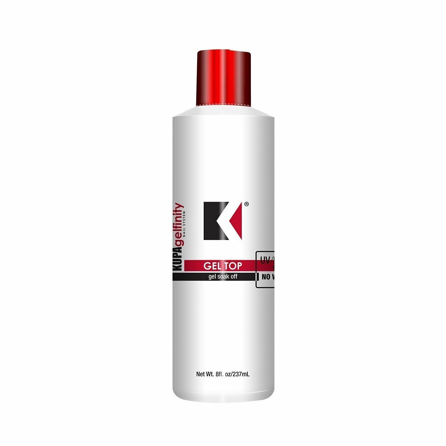 Kupa GelFinity Gel Top Gel Soak Off UV/LED No Wipe 8 fl. oz / 237 mL