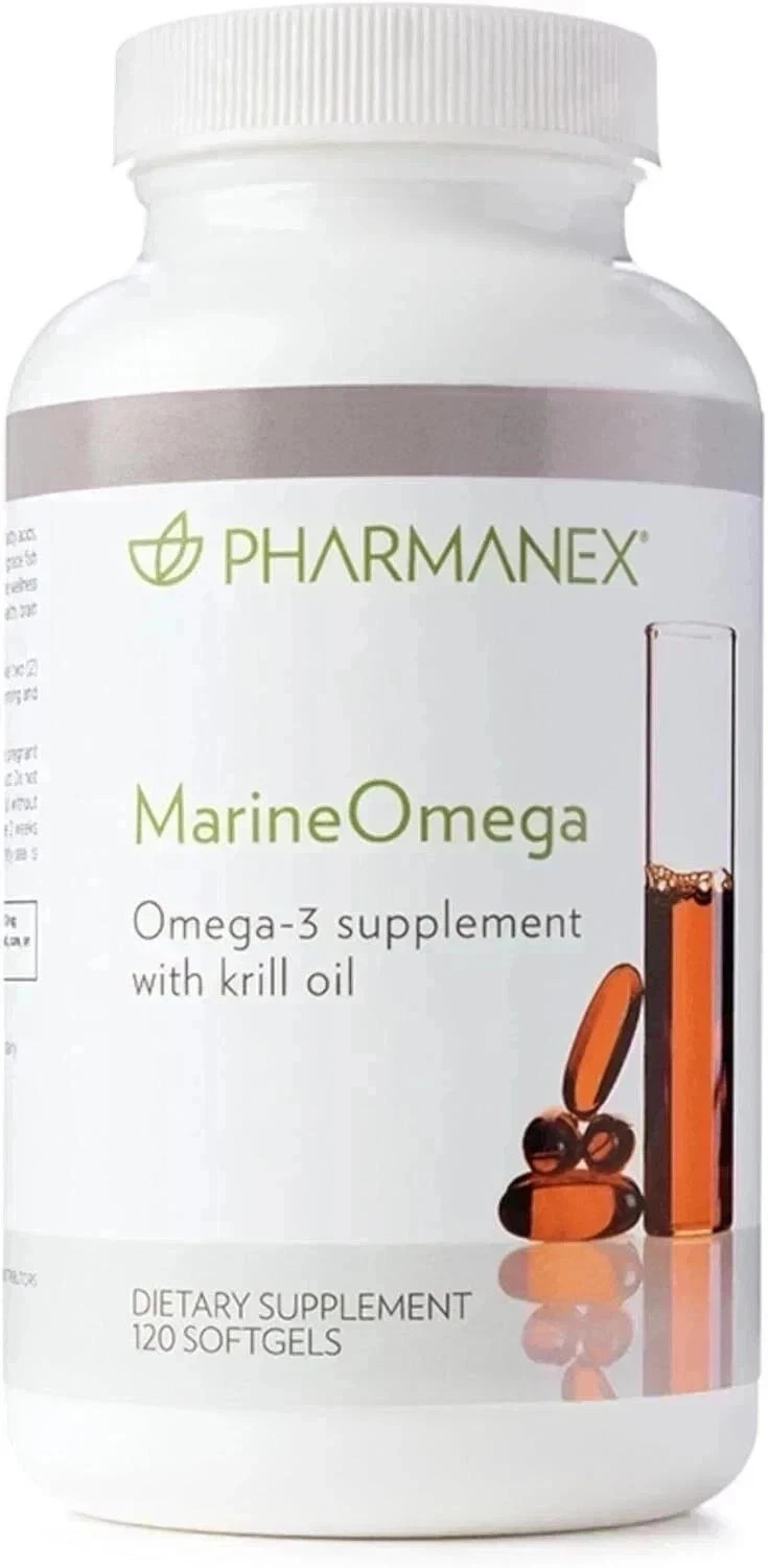 Nu Skin Pharmanex Marine Omega Marine Omega, 120 Softgel, New, Free USA Delivery