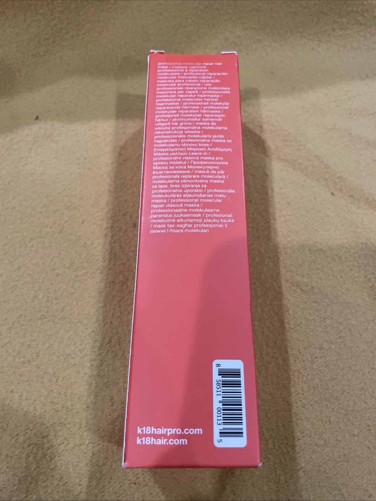 K18 Biomimetic Hairscience Leave-in Molecular Repair Hair Mask- 150ml/5oz Sealed