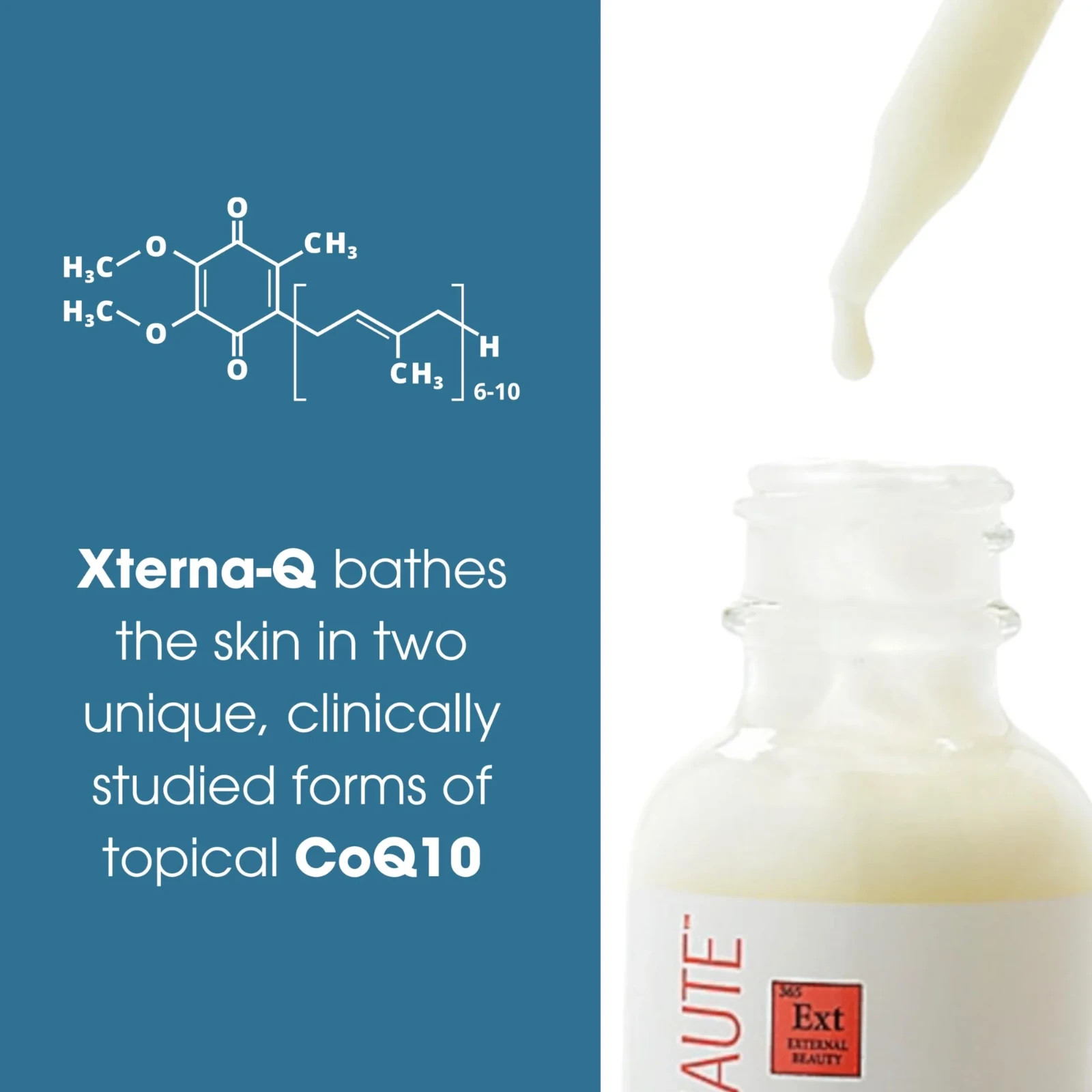 Consult Beaute Xterna-Q CoQ10 Serum – Anti-Aging for Face & Neck with Peptides