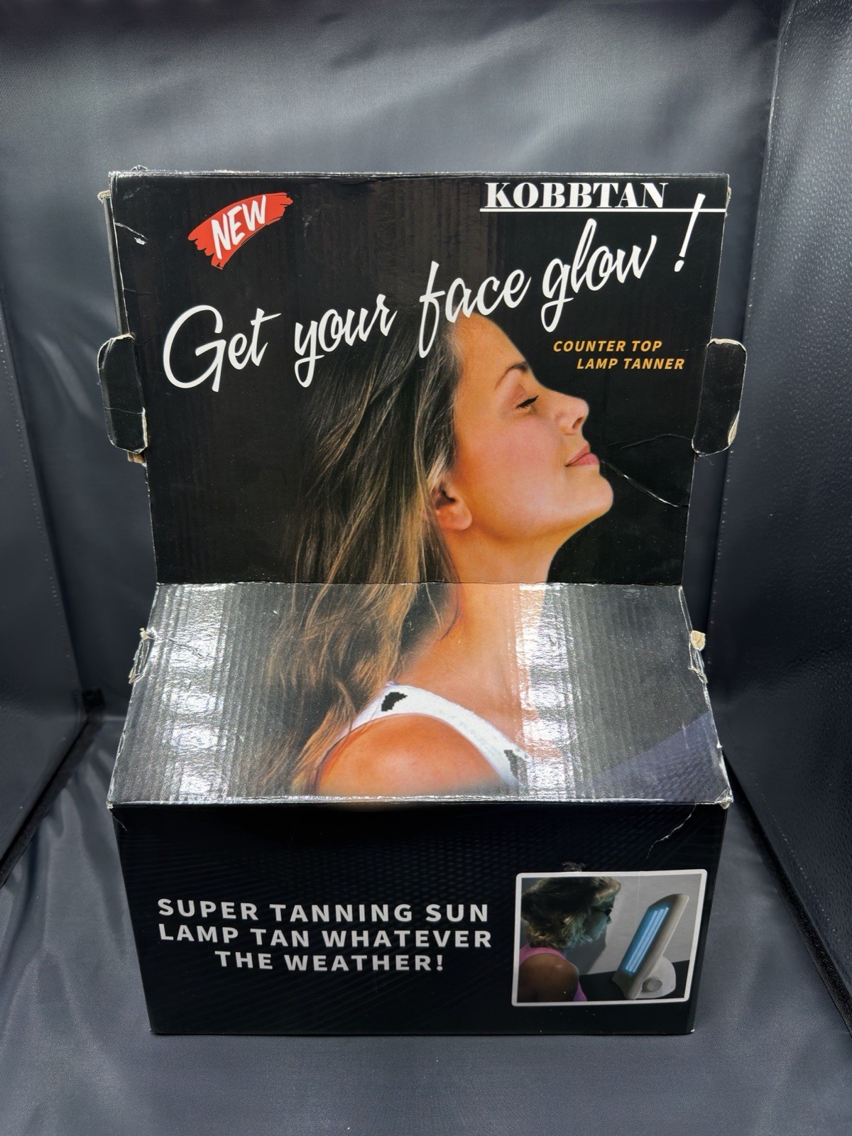 KobbTan Counter Top Lamp Tanner With Box For Home -Used TESTED WORKS SEE PHOTOS