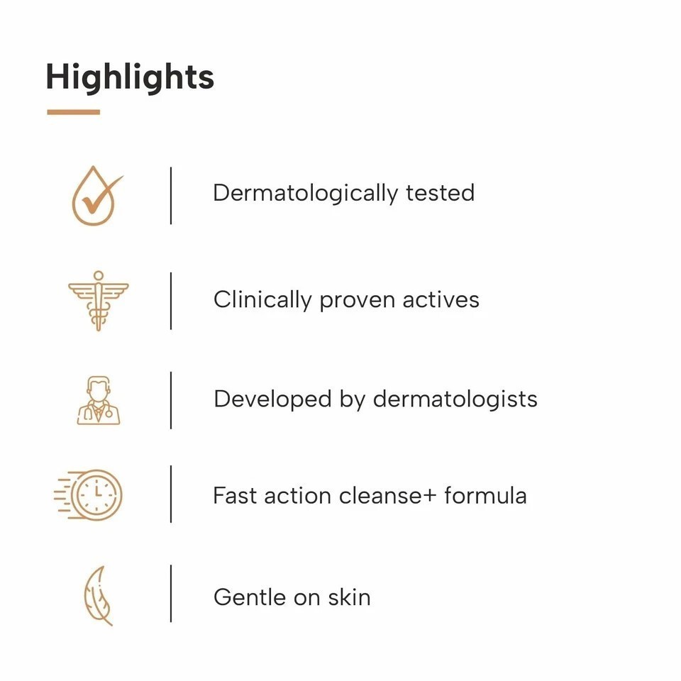 DERMATOUCH Bye Bye Pigmentation Face Wash || Anti Pigmentation 150g pack 1