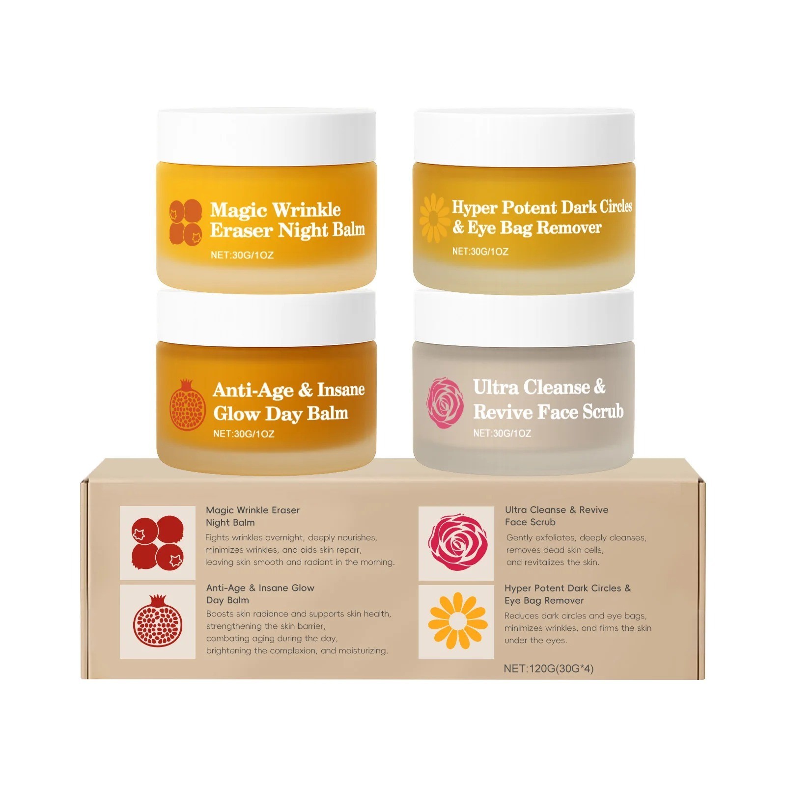 The Complete System Mature Skin Face Balm for Mature Women’s Skin Froya Organics