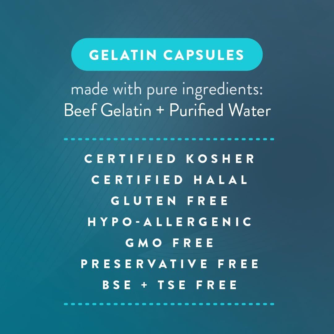 Empty Capsules Size 00 Joined 1000 Clear Gelatin Capsules Non-GMO Gluten Free