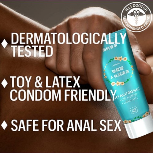 Smooth Slick Sex Lube for Women Men Moisturizer-SAFE Water-Based-Toy-Lubricant
