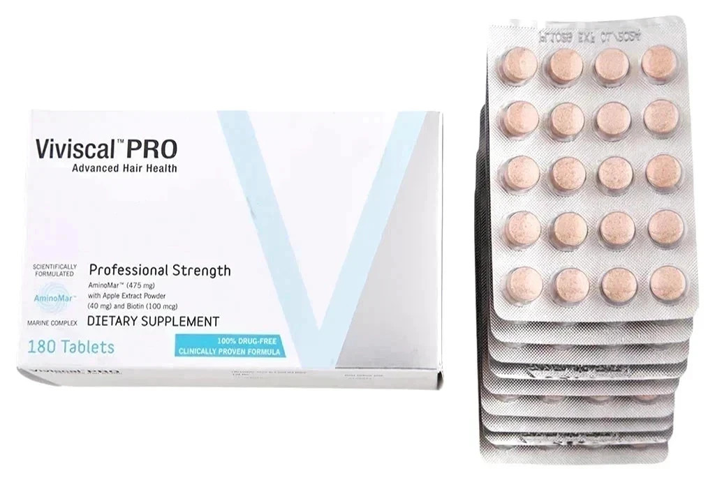 Viviscal PRO Advance Hair Growth Supplement 180 Tablets Exp 08/2027