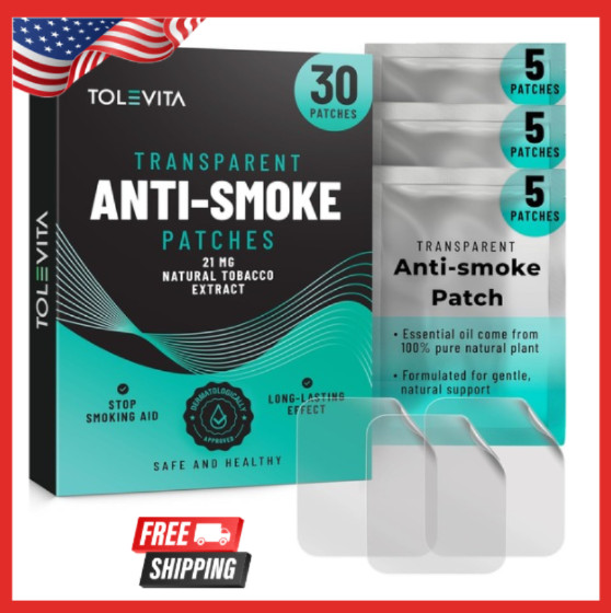 Anti- Smoke Herbal Patches Transparent 21 mg | Quit Smoking Patches …