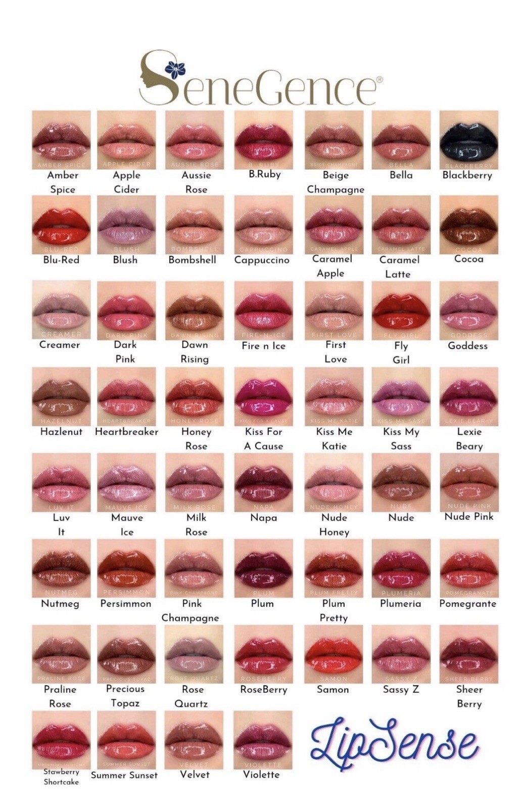 SeneGence Lipsense Lip Color Gloss Lipstick Sealed FULL SZ Buy 2 ~Get Free Ooops