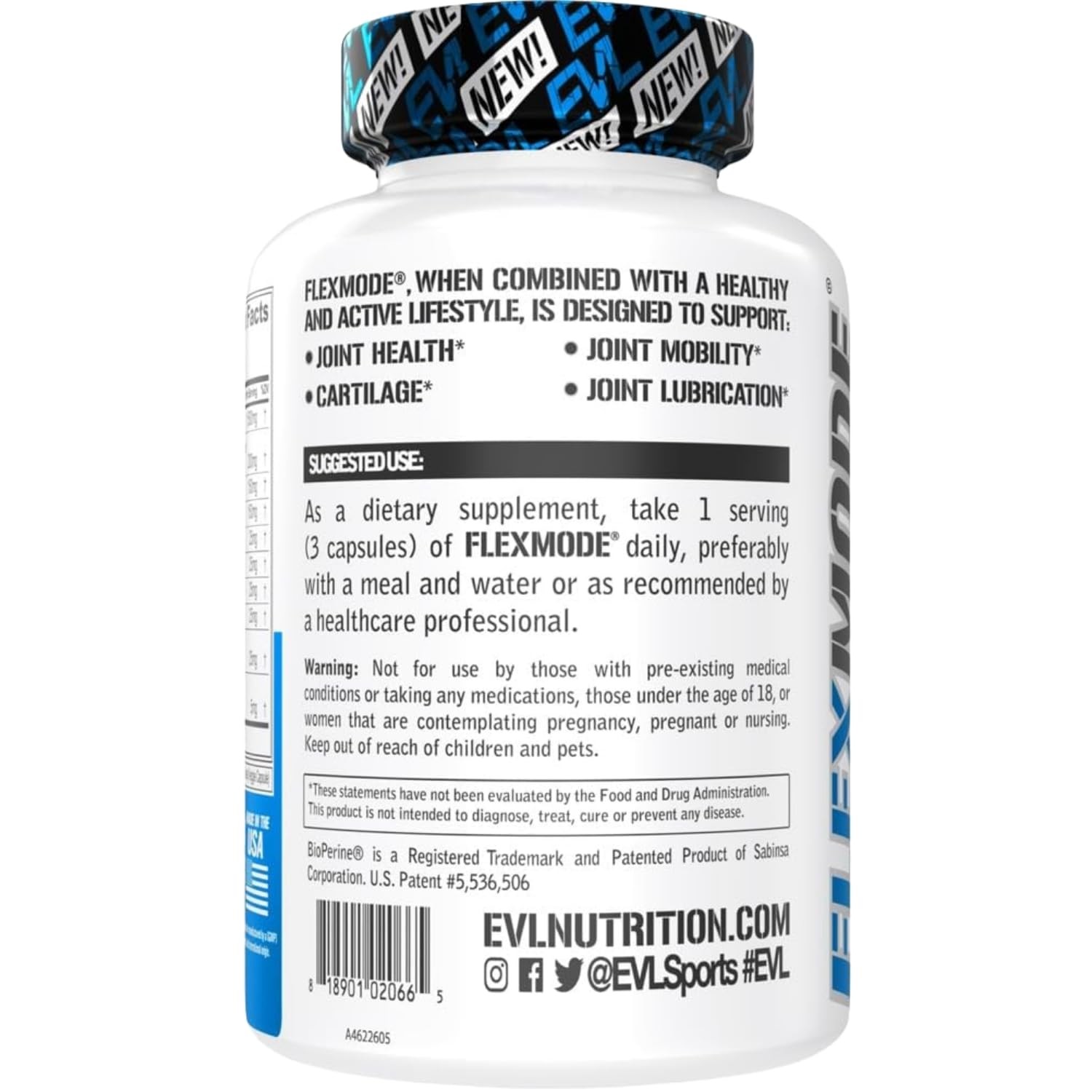 High Absorption Joint Support Supplement – 90 Count (Pack of 1), Flex Mode