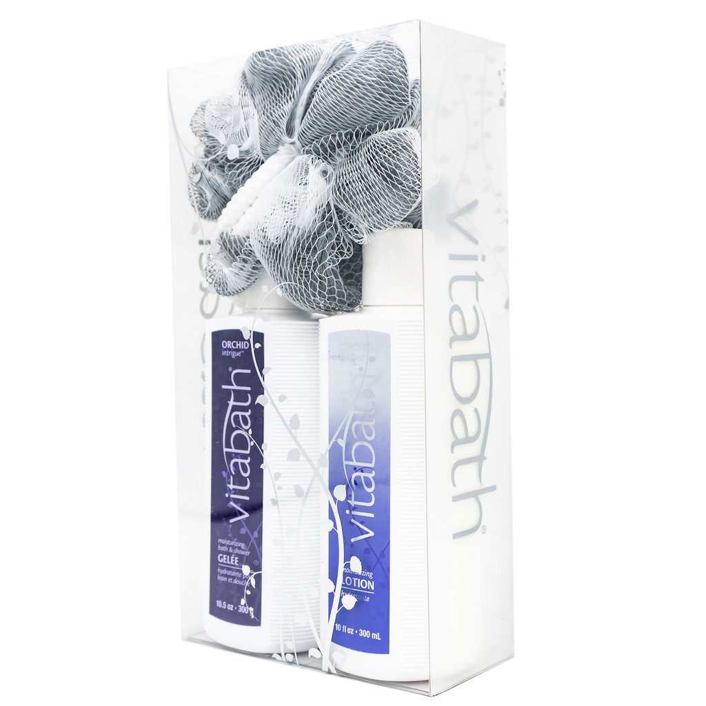 Vitabath Orchid Intrigue Everyday Skincare Set Moisturizing Shower | EXP 11-2028