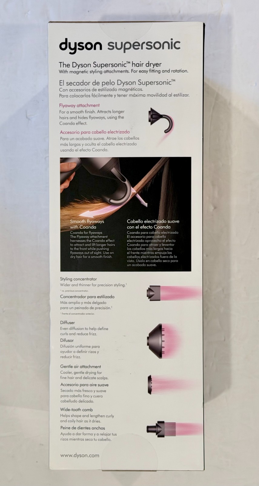 Dyson Supersonic 1600W Professional Hair Dryer HD07 Nickel/Copper – NEW SEALED